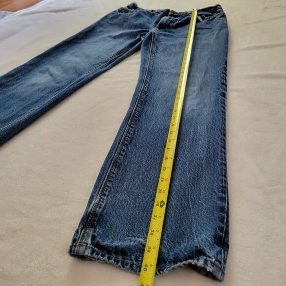 John Varvatos Men's Medium Wash Straight Leg Jeans Size 34R - Picture 3 of 10